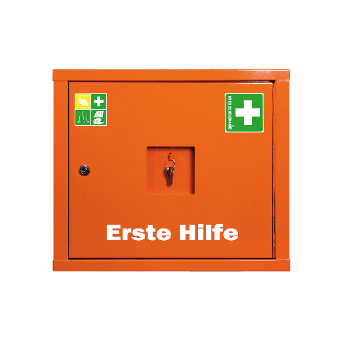 Ντουλάπι πρώτων βοηθειών JUNIORSAFE Norm Plus πορτοκαλί