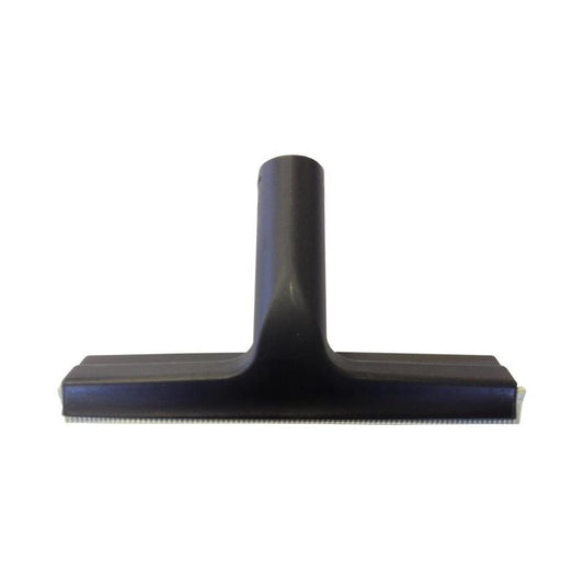 Die Fensterdüse für den TASKI Steamer von Diversey Deutschland GmbH & Co. OHG ist ein schwarzer Kunststoff-Aufsatz (250mm) zum Reinigen von Fenstern und Glasflächen, geeignet für TASKI Steamer, im 1-Stück-Pack gezeigt vor weißem Hintergrund.