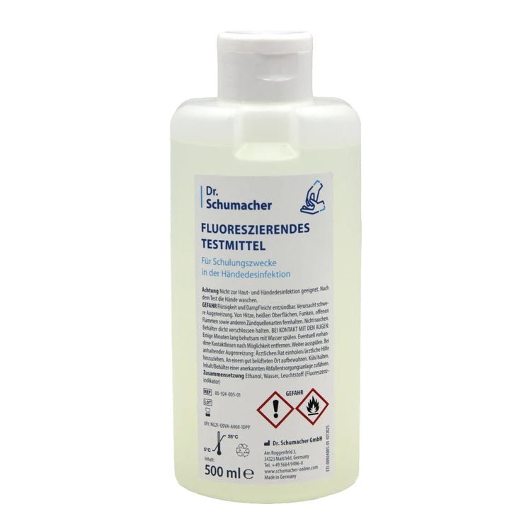 Fluoreszierendes Testmittel