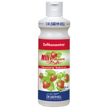 Dr. Schnell MILI Erdbeer Duftkonzentrat (200 ml) von DR.SCHNELL GmbH & Co. KGaA ist ein hochkonzentrierter Duft für die Raumfrische, der eine effektive Geruchsneutralisation mit angenehmem Erdbeerduft in einer handlichen Flasche bietet.