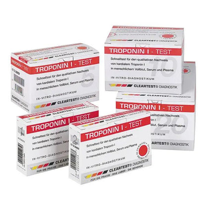Cleartest Troponin, ατομική δοκιμή | Κομμάτι (1 τεστ)