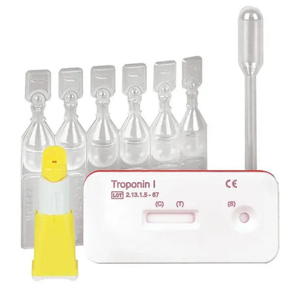 Cleartest Troponin, ατομική δοκιμή | Κομμάτι (1 τεστ)