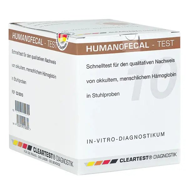 Cleartest Humanofecal, Πακέτο: 20 τεστ | Πακέτο (20 τεστ)