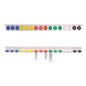 VARIOFLEX-Ampullenschiene Kst. einreihig für Ampullen 16