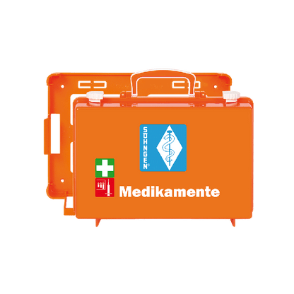 Ampullendepot SAN orange leer