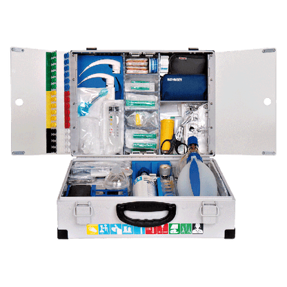 Notfallkoffer CLINOMED Modul A-B+O2-1L
