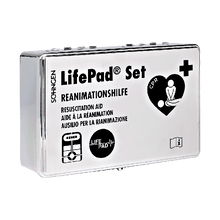 LifePad®-Box χρώμιο, συμπεριλαμβανομένης της βάσης στήριξης στον τοίχο