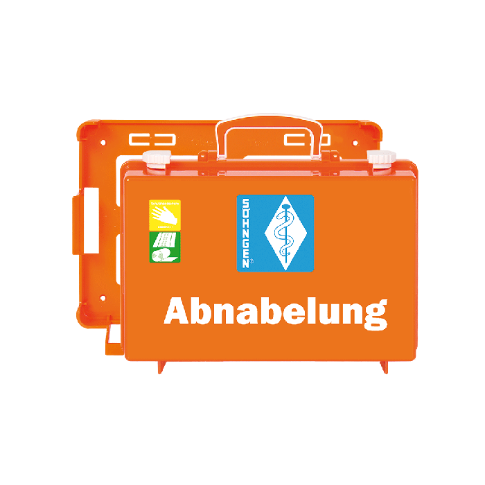 Abnabelungsbesteck SN-CD orange