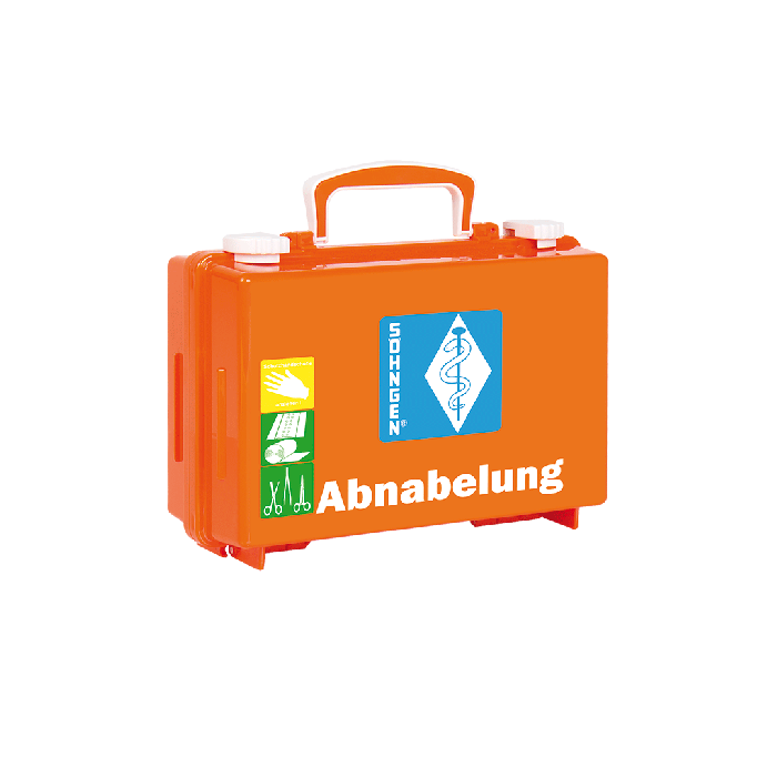 Abnabelungsbesteck QUICK-CD orange