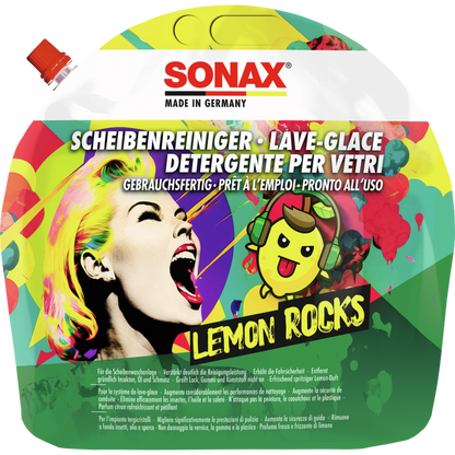 SONAX ScheibenReiniger gebrauchsfertig Lemon Rocks