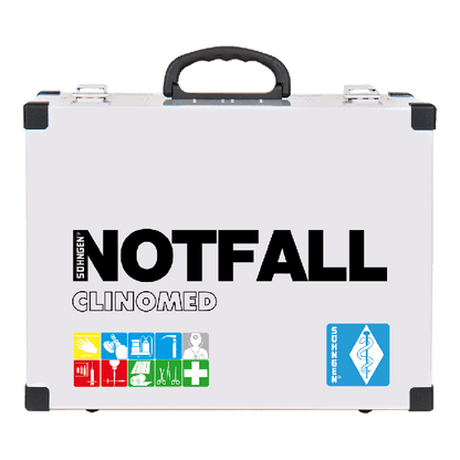 Notfallkoffer CLINOMED leer mit Inneneinrichtung