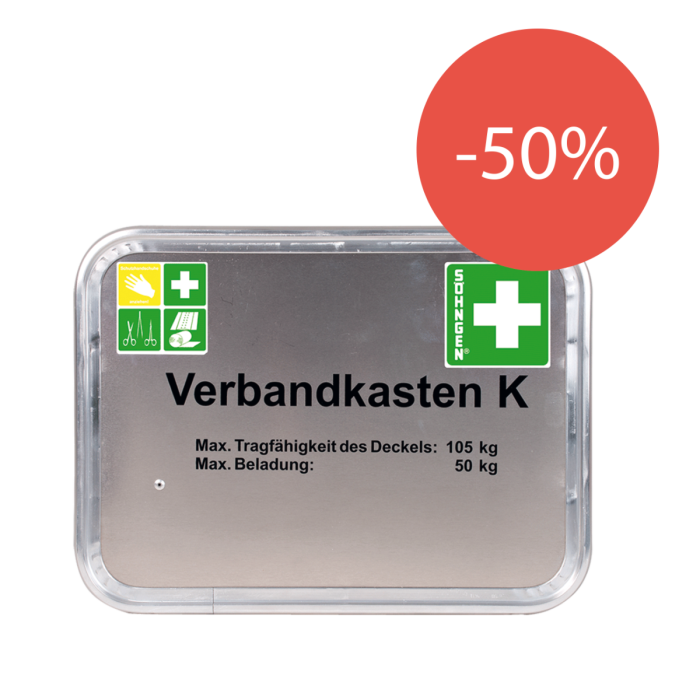 FW-Verbandkasten K ALU leer für DIN 14142
