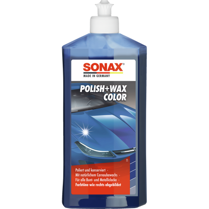 SONAX Polish+Wax Color blau