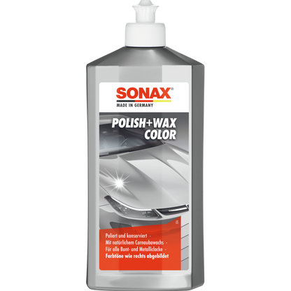 SONAX Polish+Wax Color silber/grau