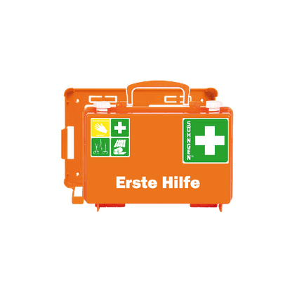 Erste-Hilfe-Koffer QUICK-CD orange leer