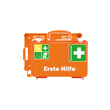 Erste-Hilfe-Koffer QUICK-CD Norm orange
