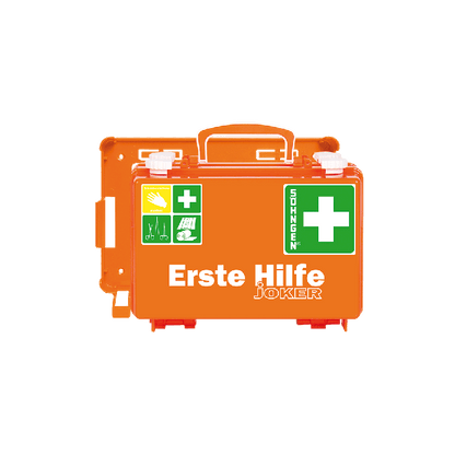 Erste-Hilfe-Koffer QUICK - CD JOKER Norm orange
