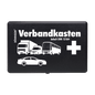 KFZ-Verbandkasten leer Kunststoff schwarz
