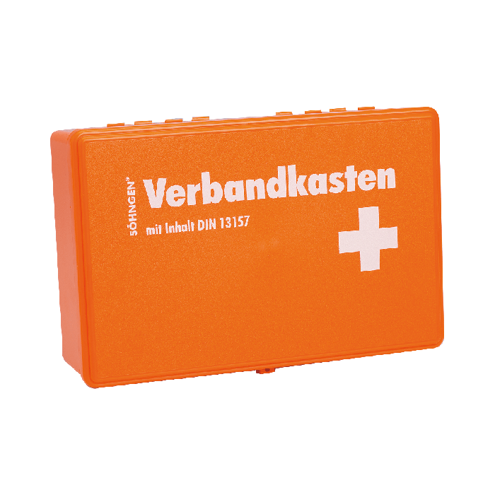 KIEL Verbandkasten leer Kunststoff orange
