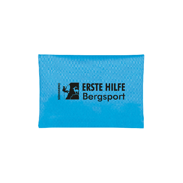 Erste Hilfe Bergsport blau