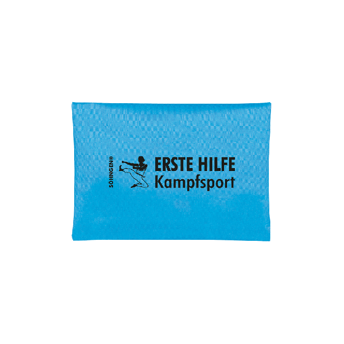 Erste Hilfe Kampfsport blau