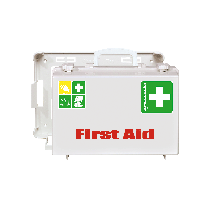Erste Hilfe-Koffer SN-CD leer weiß Druck First Aid