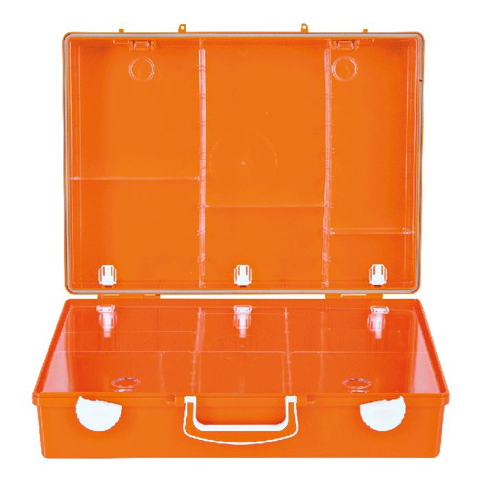 Erste Hilfe-Koffer MT-CD leer orange Druck First Aid