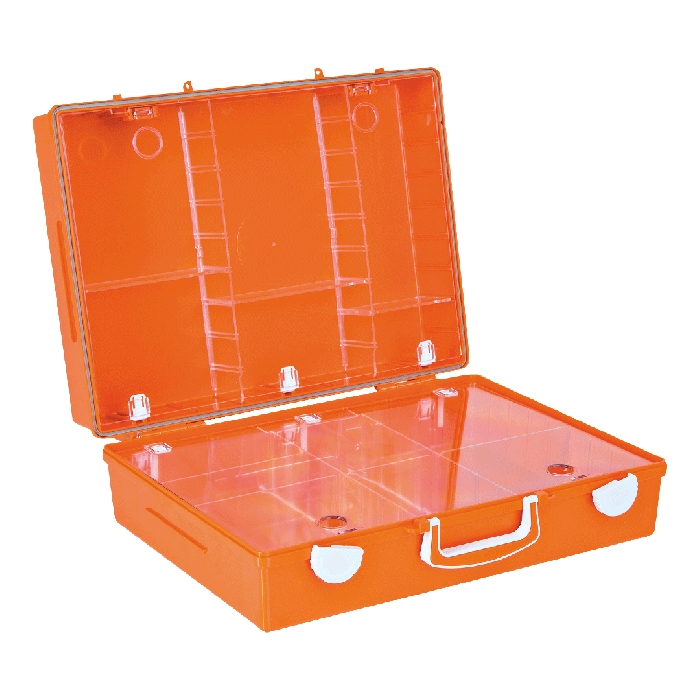 Erste Hilfe-Koffer MT-CD leer orange Druck First Aid