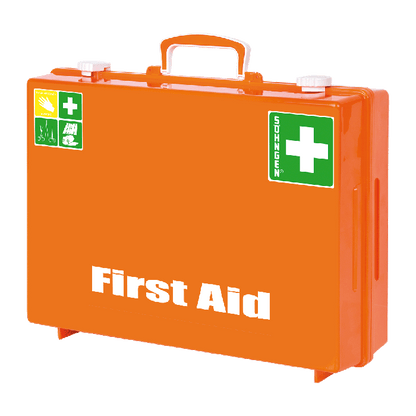 Erste Hilfe-Koffer MT-CD leer orange Druck First Aid