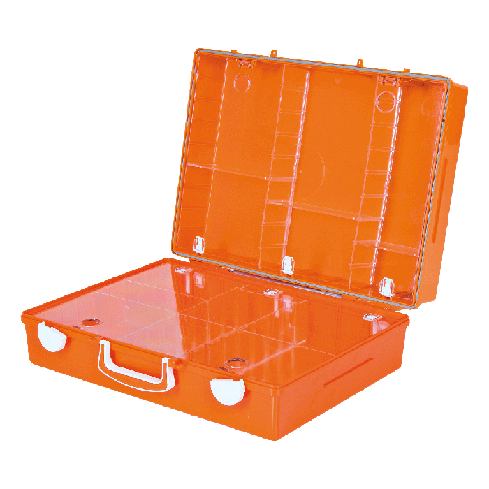 Erste Hilfe-Koffer MT-CD leer orange Druck First Aid