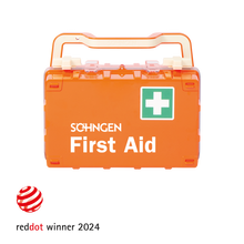 Erste-Hilfe-Koffer orange DYNAMIC-GLOW S First Aid