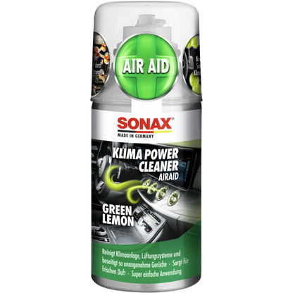 SONAX KlimaPowerCleaner AirAid Green Lemon