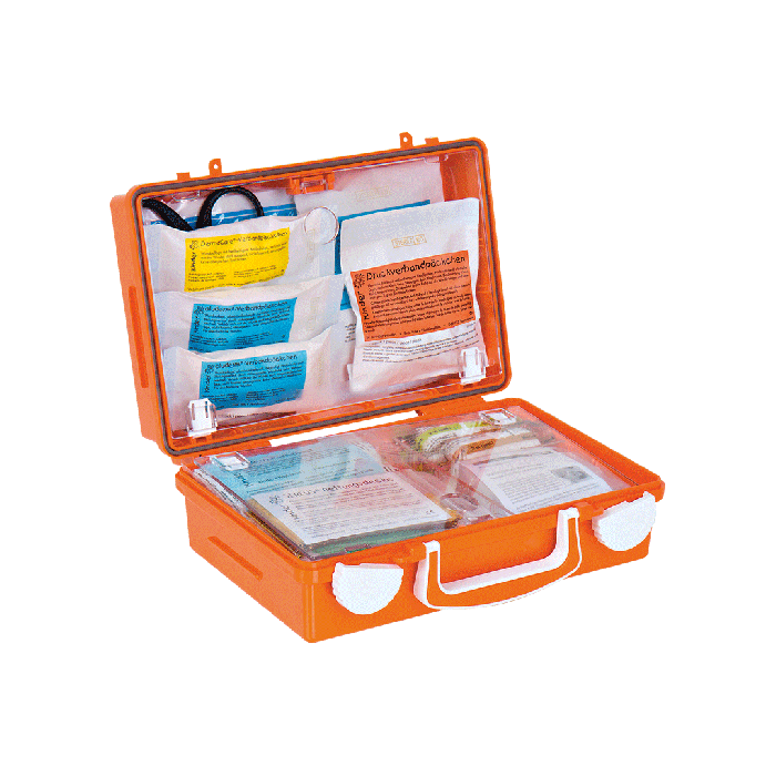 Erste-Hilfe-Koffer QUICK-CD Kombi orange SCHULE