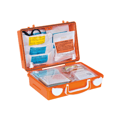 Erste-Hilfe-Koffer QUICK-CD Kombi orange SCHULE