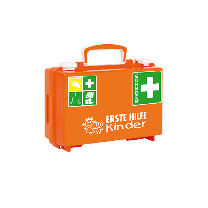 Erste-Hilfe-Koffer QUICK-CD Kombi orange KINDERGARTEN