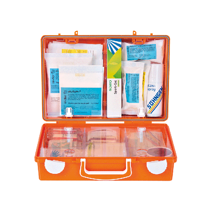 Erste-Hilfe-SCHULSPORT SN-CD  orange