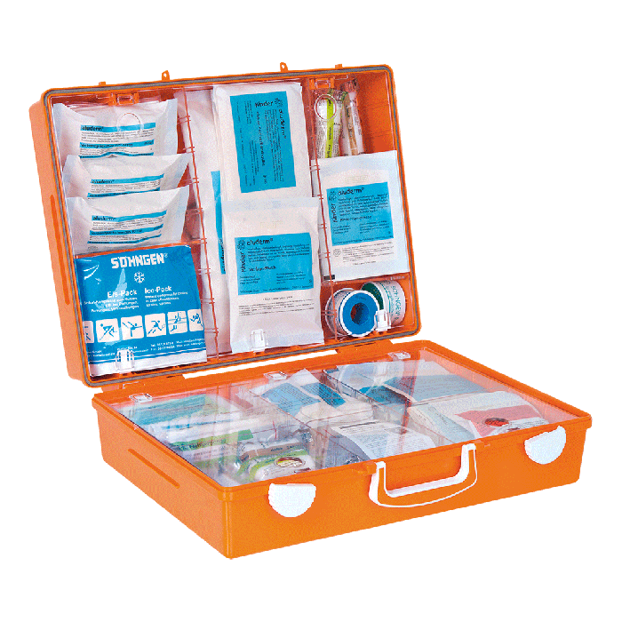 Erste-Hilfe-SCHULE XS-XXL MT-CD orange