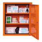 Verbandschrank EUROSAFE orange mit Füllung nach ÖNORM Z 1020 2
