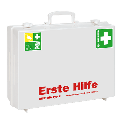 Erste Hilfe Koffer MT-CD weiß mit Füllung nach ÖNORM Z 1020 2