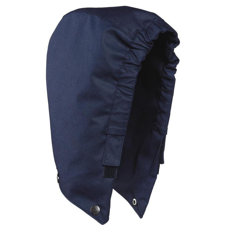 MASCOT® MacGill με κουκούλα με κουμπί D μέγεθος ONE, navy | Συσκευασία (1 τεμάχιο)
