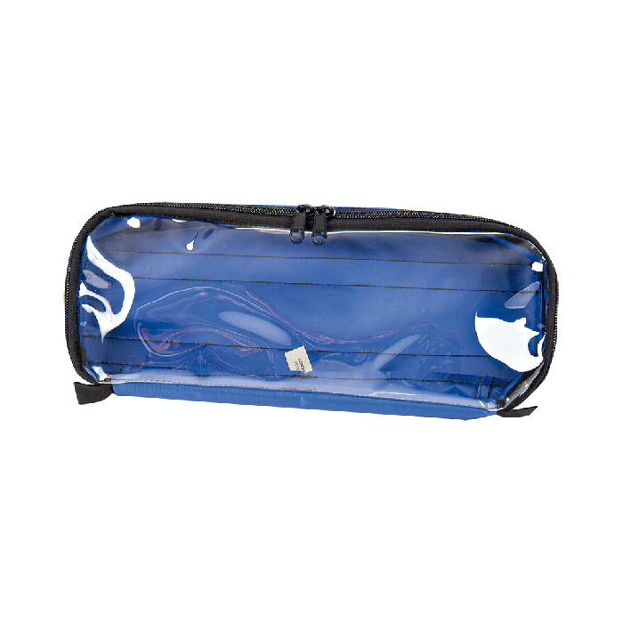 Modultaschen für Rucksäcke groß 32 x 12 x 5 cm blau