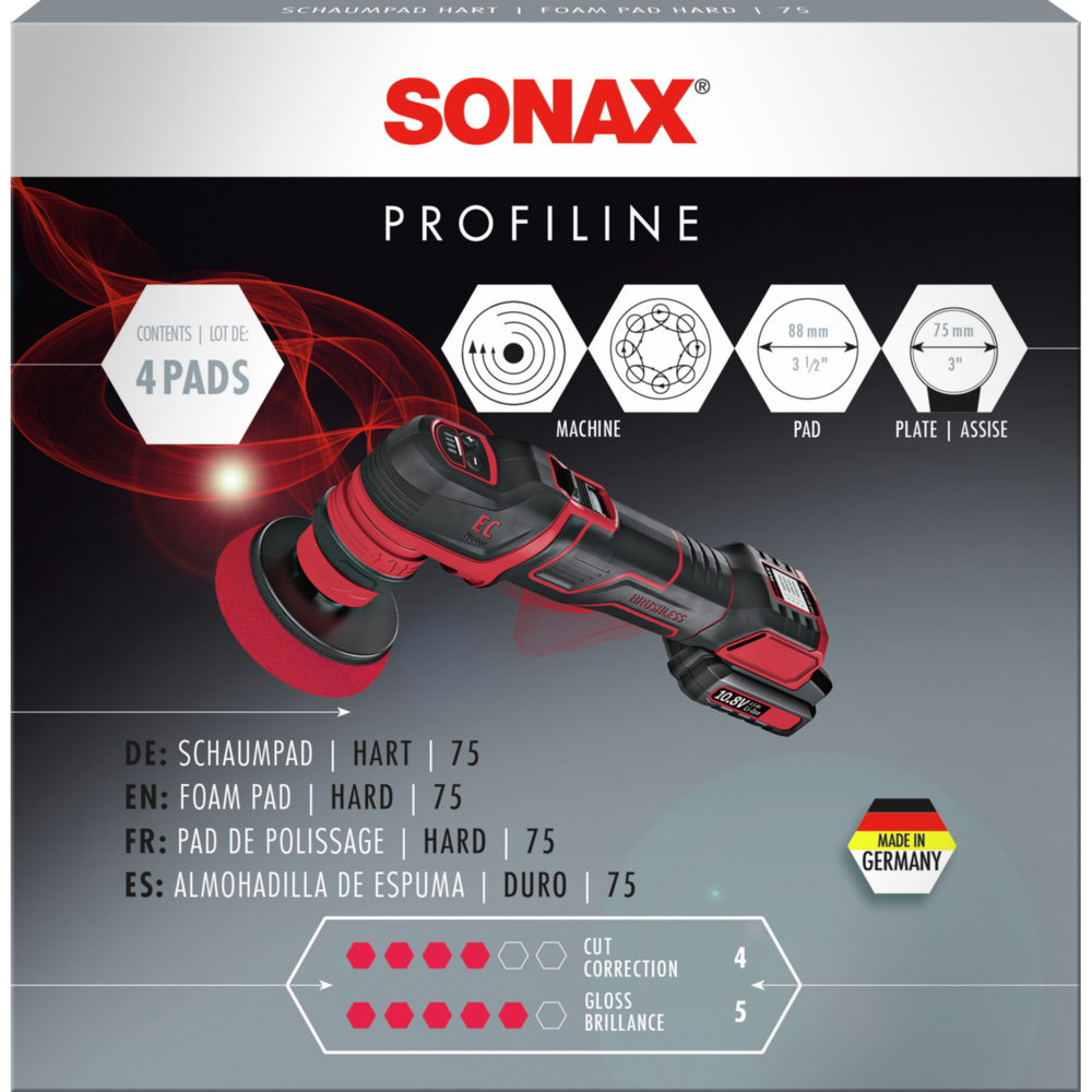 SONAX PROFILINE SchaumPad hart 75