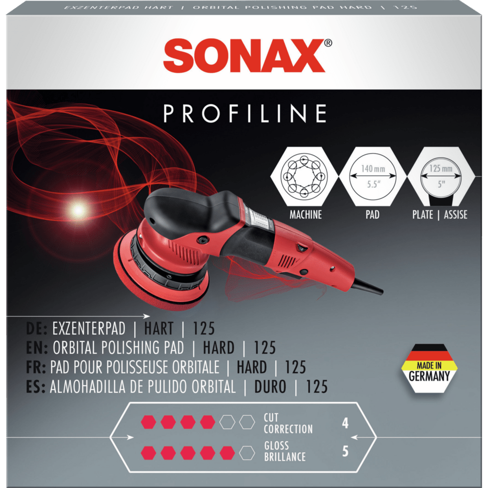 SONAX PROFILINE Σκληρό μαξιλαράκι εκκεντροφόρου 125