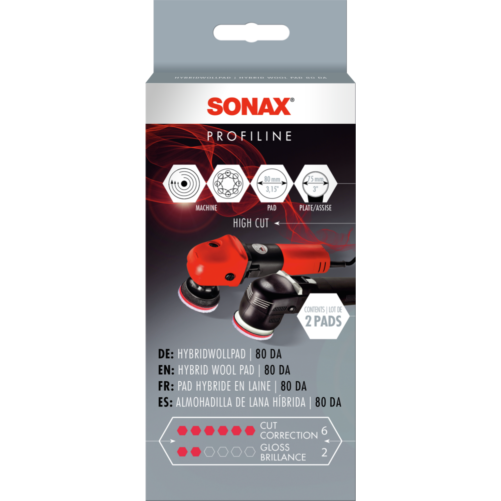 SONAX PROFILINE HybridWollPad 80