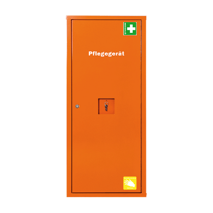 ANBAUSAFE Pflegegerät gefüllt orange