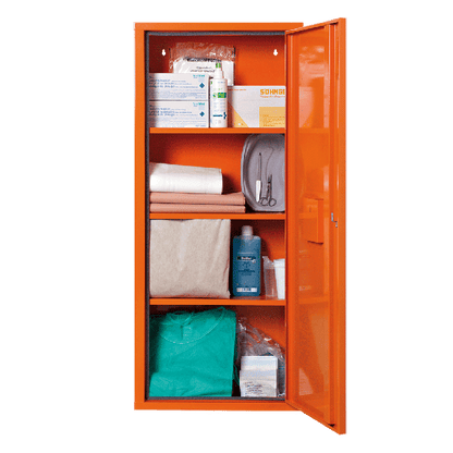 ANBAUSAFE Pflegegerät gefüllt orange