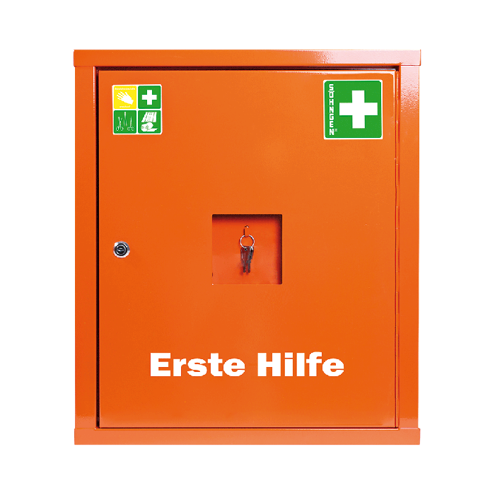 Verbandschrank EUROSAFE Industrie Norm orange