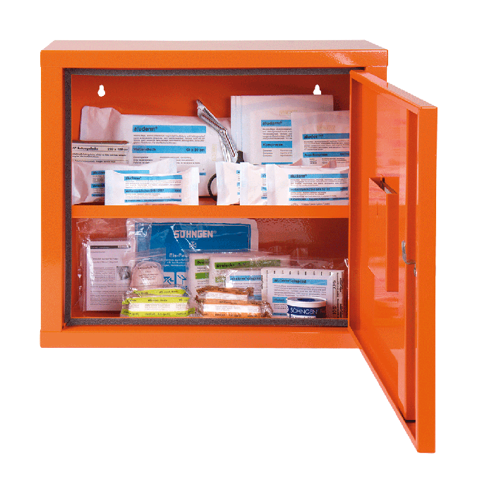Verbandschrank JUNIORSAFE Norm orange