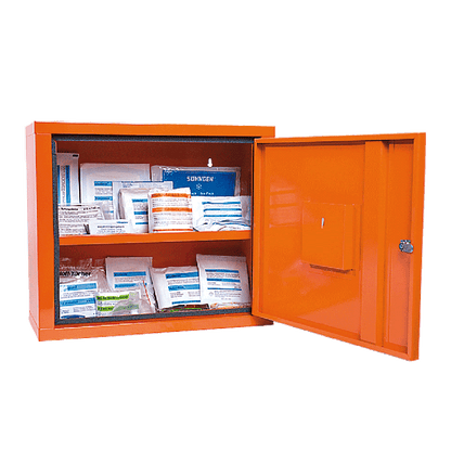 Verbandschrank JUNIORSAFE Norm Plus orange