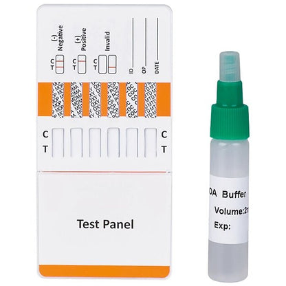Cleartest Multi Drug wipe test 12πλάσιος συνδυασμός φαρμάκων, πλάκα δοκιμής